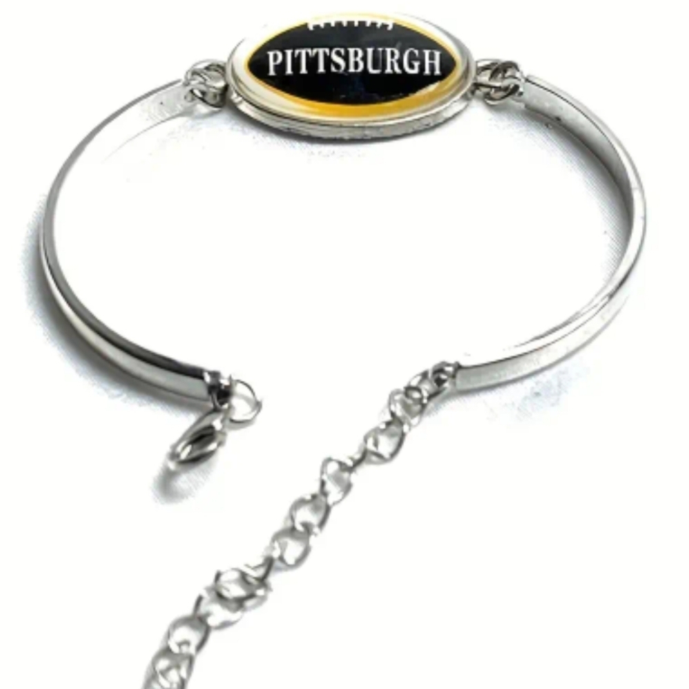 NFL Pittsburgh Steelers Adjustable Bracelet